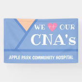 Krankenpflegewoche Dankeschön Eingetragene Kranken Banner (Horizontal)