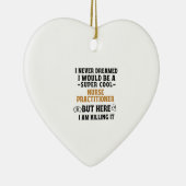 KRANKENPRAKTIKER KERAMIK ORNAMENT (Rechts)