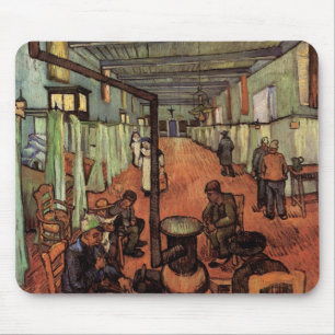 Krankensaal im Krankenhaus in Arles von Vincent va Mousepad