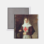 Krankenschwester, 1886 magnet (Vorderseite/Rückseite)