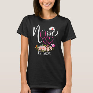 Krankenschwester 2023 Bachelor of Science in Nursi T-Shirt