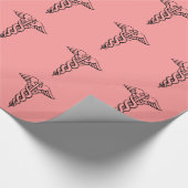 Krankenschwester-Abschluss BSN des Geschenkpapier (Ecke)