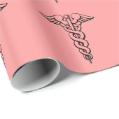 Krankenschwester-Abschluss BSN des Geschenkpapier (Rolleneckpunkt)