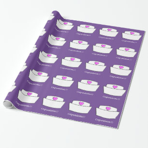 Krankenschwester Abschluss Geschenkpapier Krankens