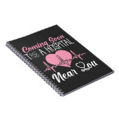 Krankenschwester Abschluss Krankenhaus RN Krankenp Notizblock (Rechte Seite)