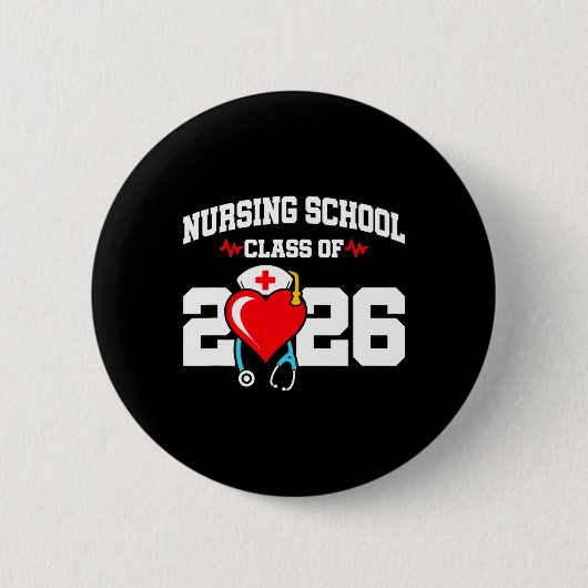 Krankenschwester-Abschluss - Rn-Krankenschwester - Button (Vorderseite)