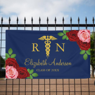 Krankenschwester-Abschlussfeier Banner