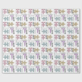 Krankenschwester-Absolvent Geschenkpapier (Flach)