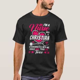 Krankenschwester Absolventin Christlich Coole Kran T-Shirt