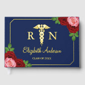 Krankenschwester Absolventin Gästebuch (Vorderseite)