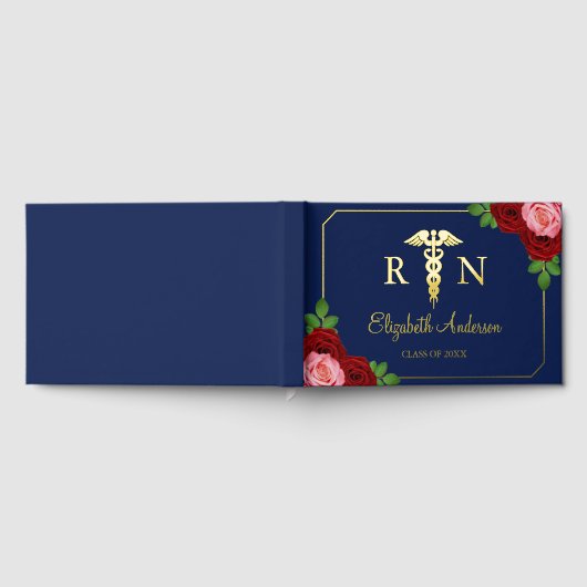 Krankenschwester Absolventin Gästebuch (Voll)