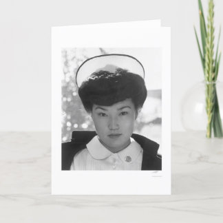 Krankenschwester Aiko Hamaguchi 1943 Karte