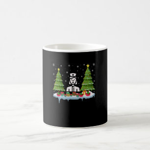 Krankenschwester Anästhesist Weihnachtsbaum Beleuc Kaffeetasse
