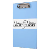 Krankenschwester-Anmerkungen Klemmbrett (Links)