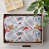 Krankenschwester, Arzt, Medizin, Gesundheitswesen Seidenpapier (Geschenk)