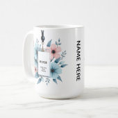 Krankenschwester-Aufruf-Tasse Kaffeetasse (Vorderseite Links)