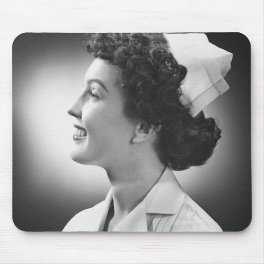 Krankenschwester-Aufstellung Mousepad (Vorne)