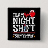 Krankenschwester-Aufwertung Gewitterteam Night Shi Button (Vorderseite)