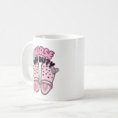 Krankenschwester außer Dienst Kaffeetasse (Vorderseite Links)