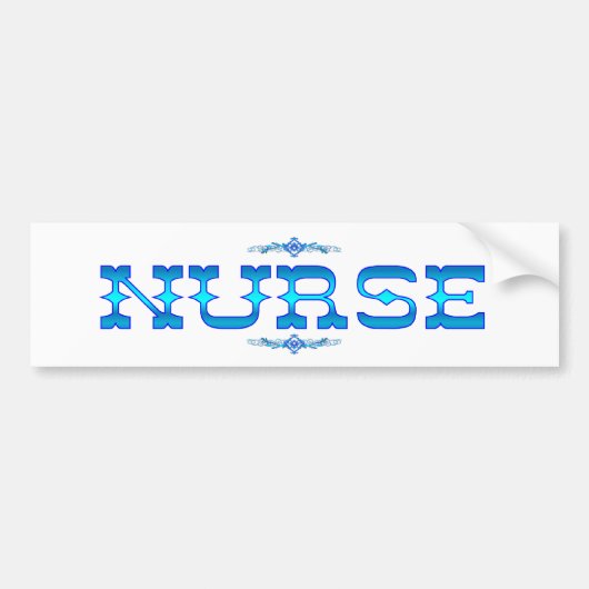 KRANKENSCHWESTER AUTOAUFKLEBER (Vorne)