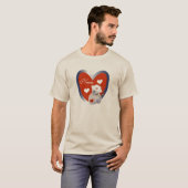 Krankenschwester-Bär mit Herz-T - Shirts und (Vorne ganz)