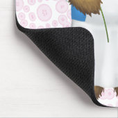 Krankenschwester-Bär - Teddybär Mousepad (Ecke)