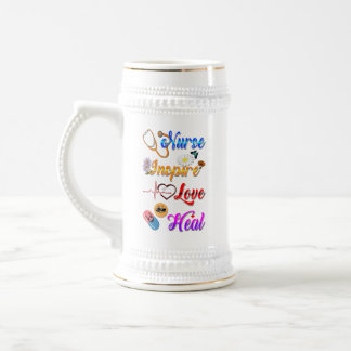 Krankenschwester Barware Inspirieren Liebe Heilen Bierglas