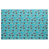 Krankenschwester bearbeitet Gewebe-aquamarines Stoff (Fat Quarter (45,7 x 55,9 cm))
