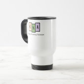 Krankenschwester-Berater-Tasse Reisebecher (Vorderseite Links)