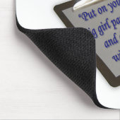 Krankenschwester Betty sagt, "an gesetzt Ihrem Mousepad (Ecke)