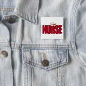 KRANKENSCHWESTER BIGRED mit Kappe Button (Beispiel)