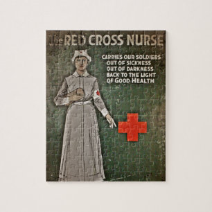 Krankenschwester bittet um Spenden WWI Puzzle