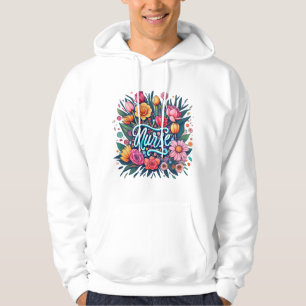 Krankenschwester Blume Krankenpflege Hoodie
