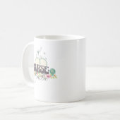 Krankenschwester Blumengarten Ihr Name Kaffeetasse (Vorderseite Links)