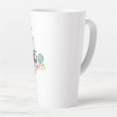 Krankenschwester Blumengarten Ihr Name Milchtasse (Rechte Ecke)