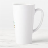 Krankenschwester Blumengarten Ihr Name Milchtasse (Rechts)