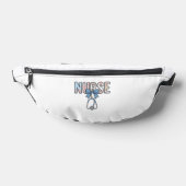 Krankenschwester-Bow-Stethoskop Vintage-Blumenmust Bauchtasche (Ablage )