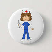 Krankenschwester Button (Vorderseite)
