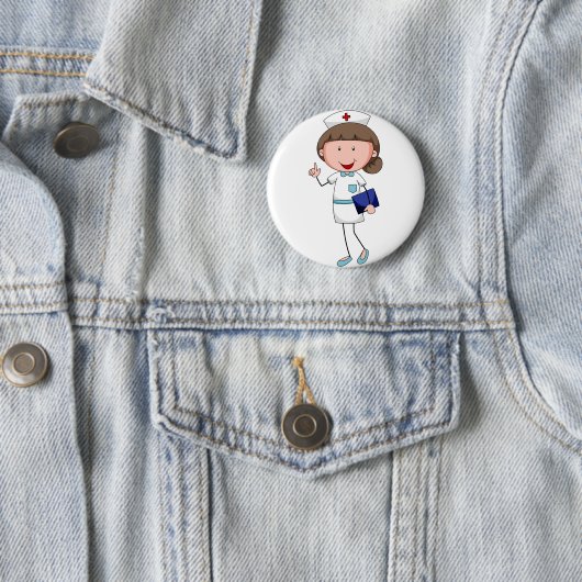 Krankenschwester Button (Beispiel)