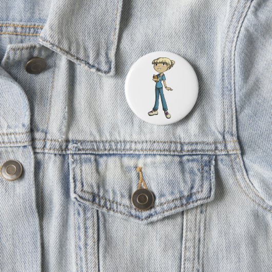 Krankenschwester Button (Beispiel)