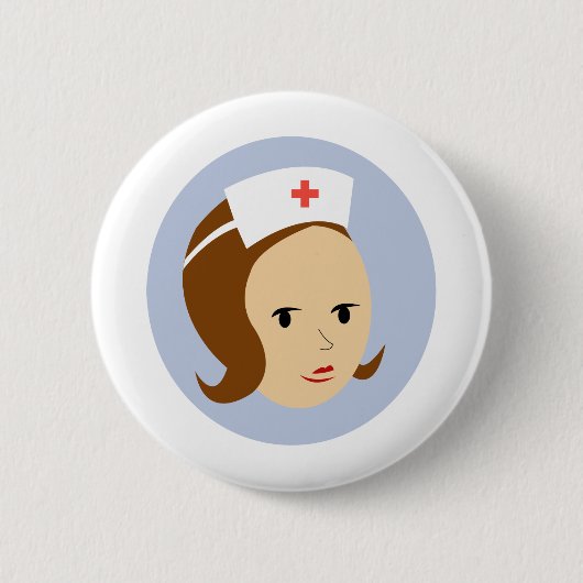 Krankenschwester Button (Vorderseite)