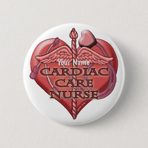 Krankenschwester Button