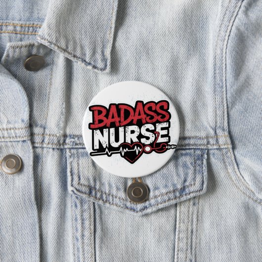 Krankenschwester Button (Beispiel)
