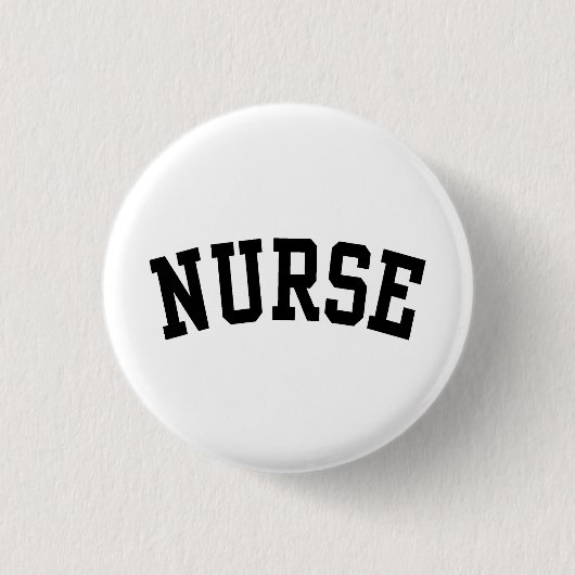 Krankenschwester Button (Vorderseite)