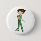 Krankenschwester Button (Vorderseite)