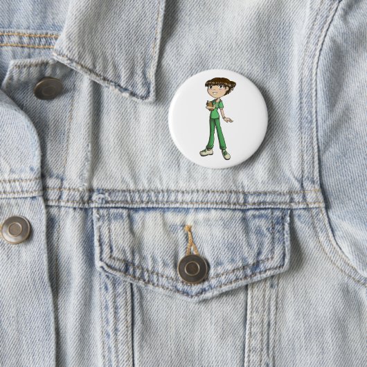 Krankenschwester Button (Beispiel)
