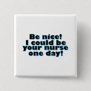 Krankenschwester Button