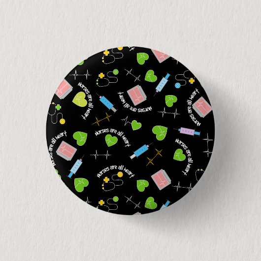 Krankenschwester Button (Vorderseite)