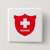 Krankenschwester-Button Button (Vorderseite)
