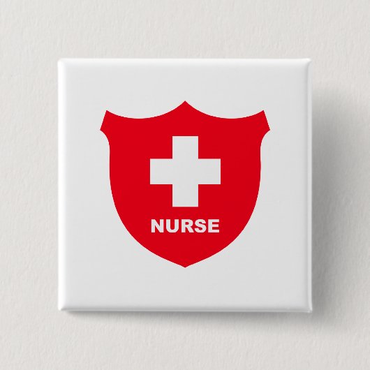 Krankenschwester-Button Button (Vorderseite)